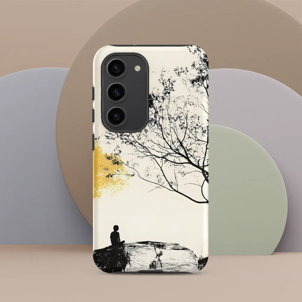 Whispers of Solitude | Phone Case |  S23 | Tough Case | Matte