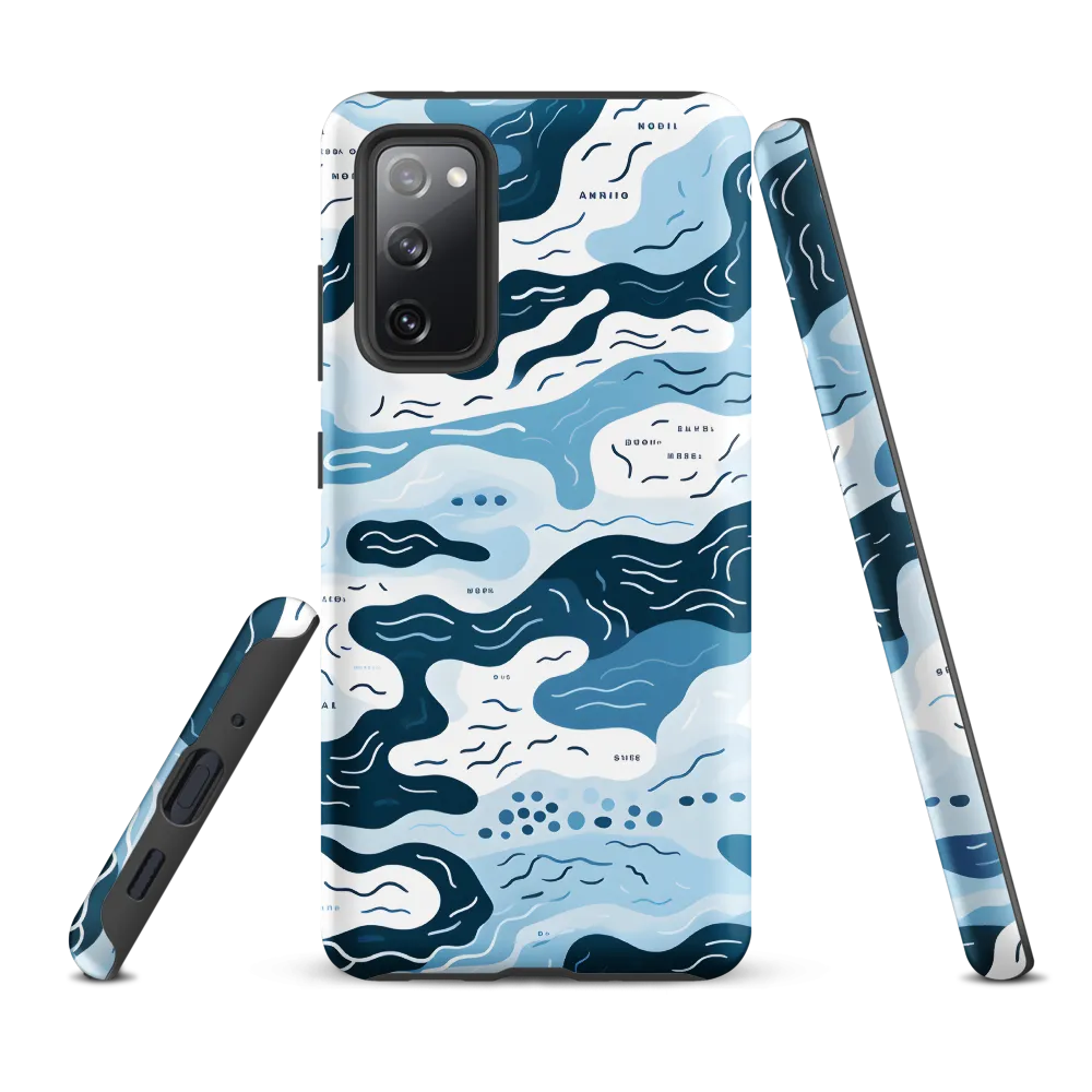 Flowing Waters: An Abstract Journey | Phone Case |  S20 FE | Tough Case | Matte