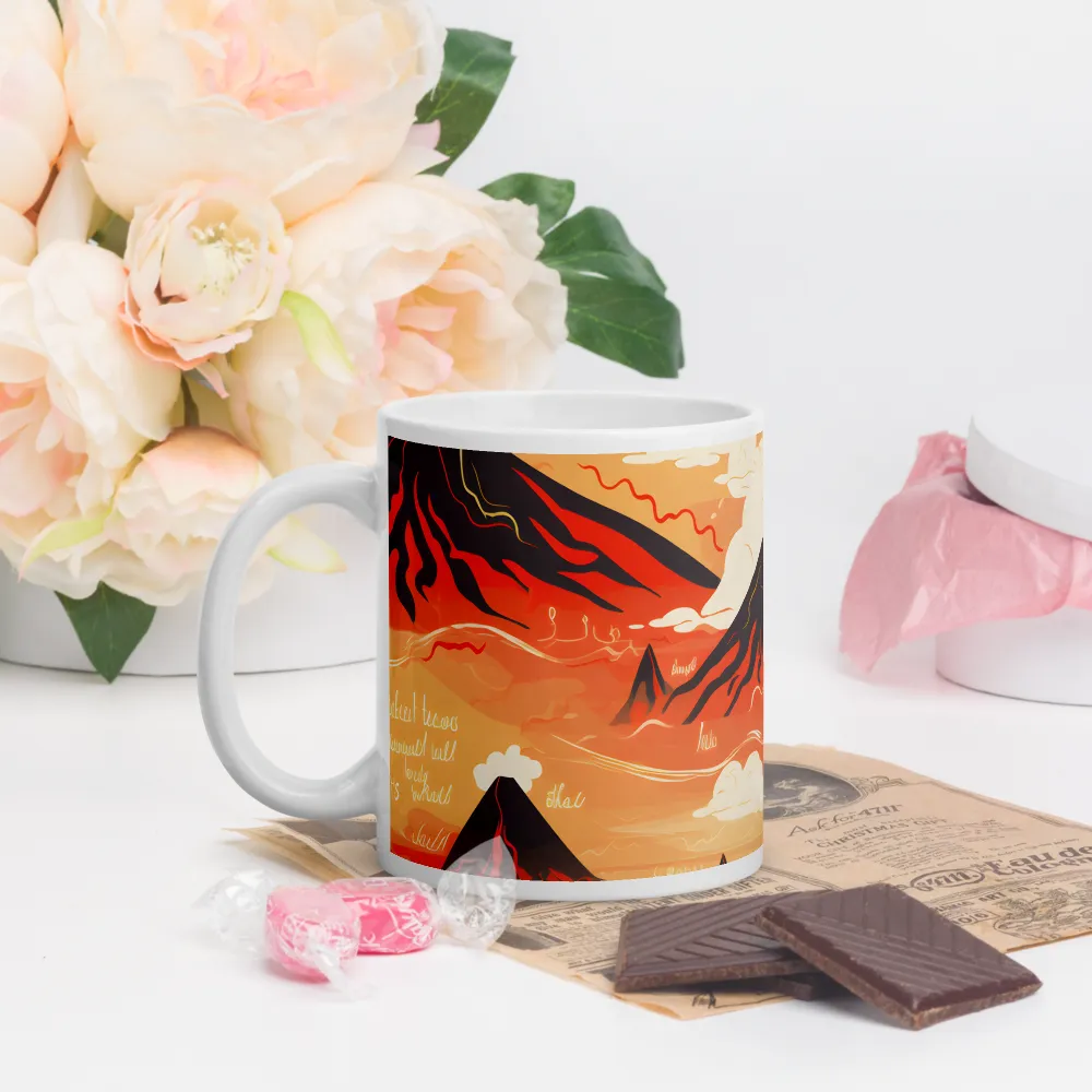 Whispers of the Volcano | Mugs | Multiple Sizes & Colors