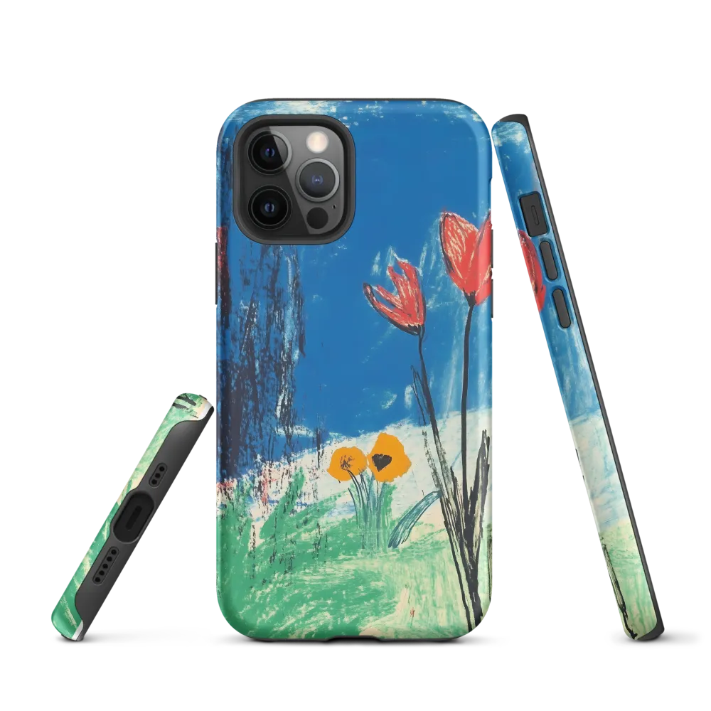 Joyful Blossoms in Blue