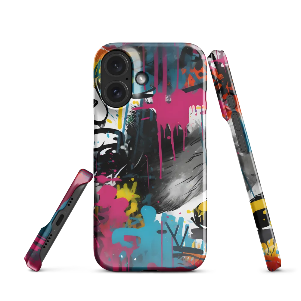 Urban Symphony: The Playful Panda | Phone Case |  16 | Snap Case | Glossy