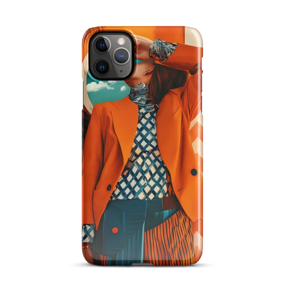 Vibrant Interplay: A Fusion of Fashion and Nature | Phone Case |  11 Pro Max | Snap Case | Glossy