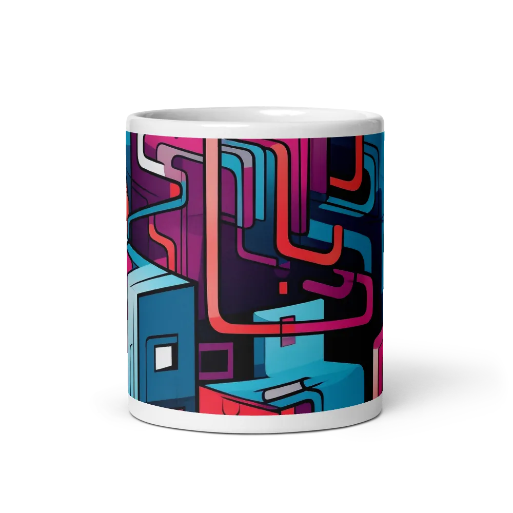 Dynamic Geometry: A Colorful Interplay | Mugs | Multiple Sizes & Colors