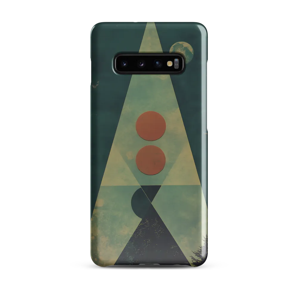 Geometric Harmony in Nature | Phone Case |  S10 Plus | Snap Case | Glossy