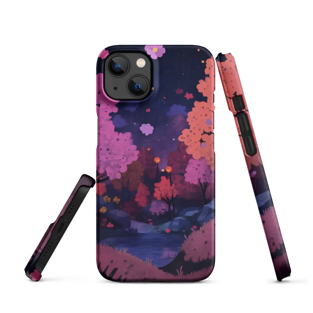 Whispers of Spring: A Serene Landscape | Phone Case |  13 | Snap Case | Matte