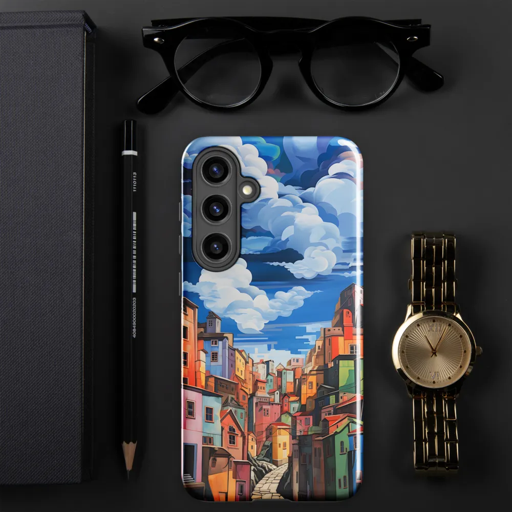 Whimsical Heights: A Vibrant Cityscape