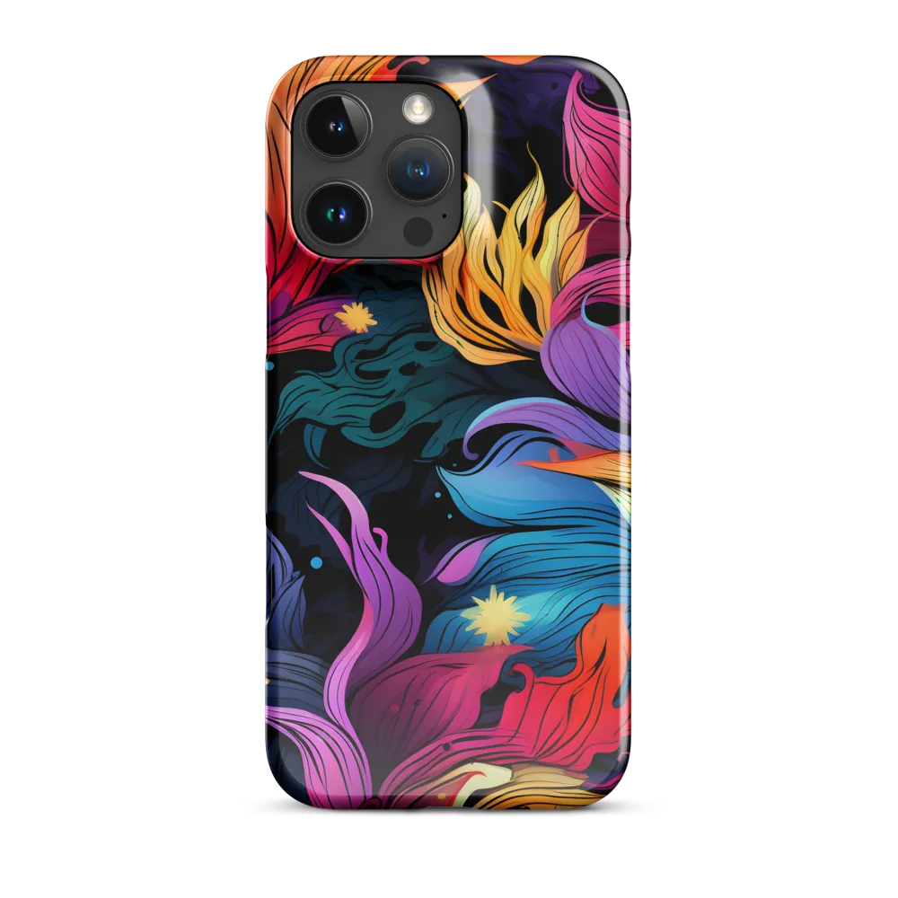 Floral Symphony | Phone Case |  16 Pro Max | Snap Case | Glossy