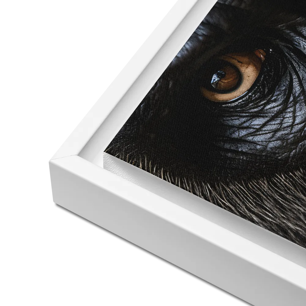 Gaze of the Wild: A Gorilla's Portrait