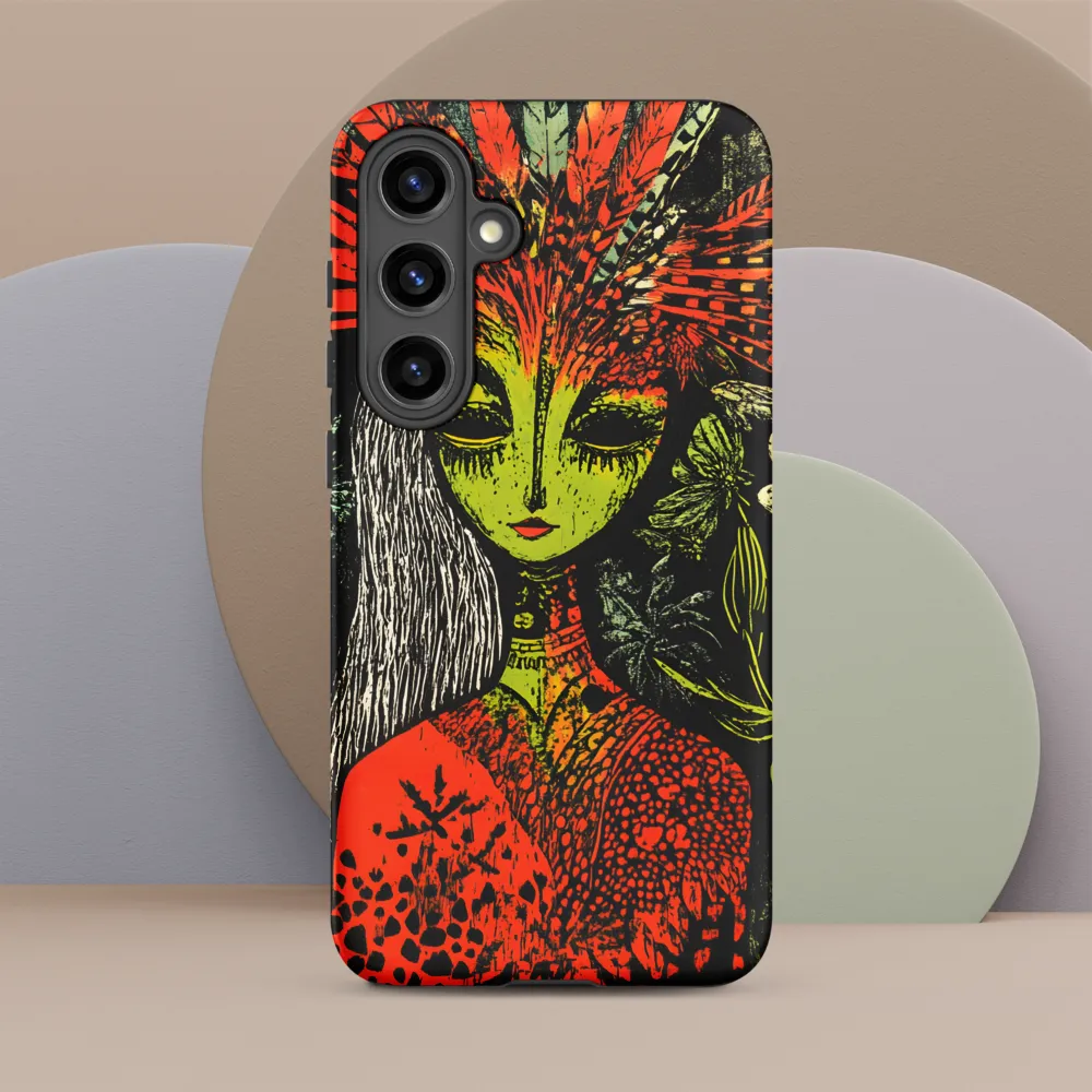 Mystical Flora: A Surreal Portrait