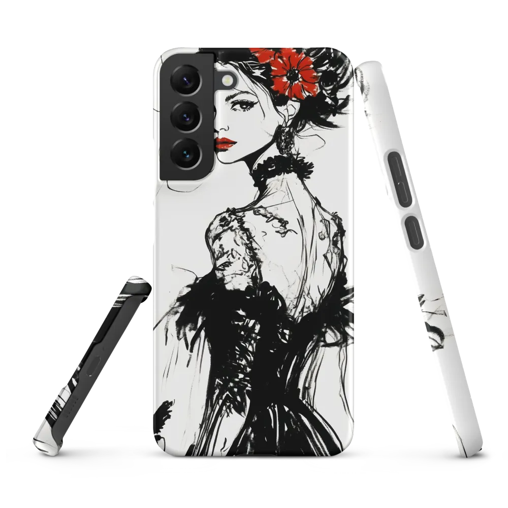 Elegance in Black and Red