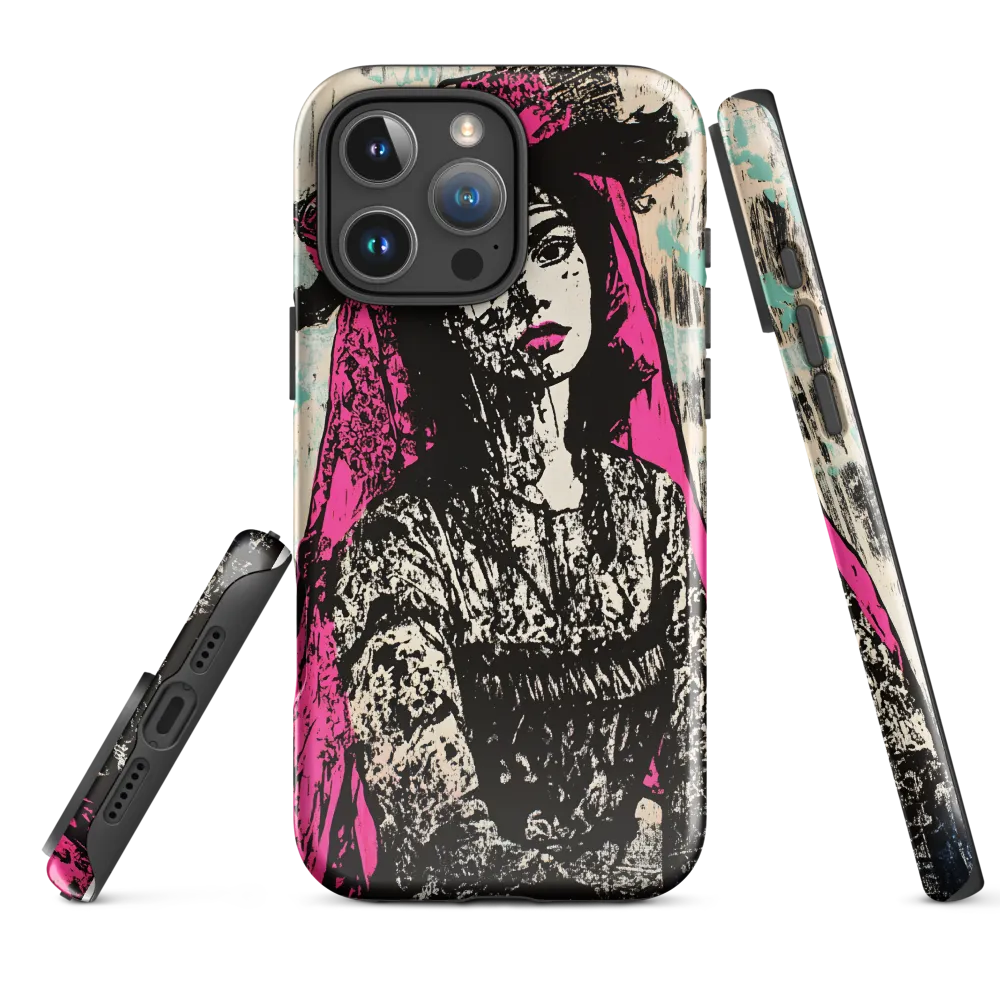 Veiled Beauty | Phone Case |  16 Pro Max | Tough Case | Glossy