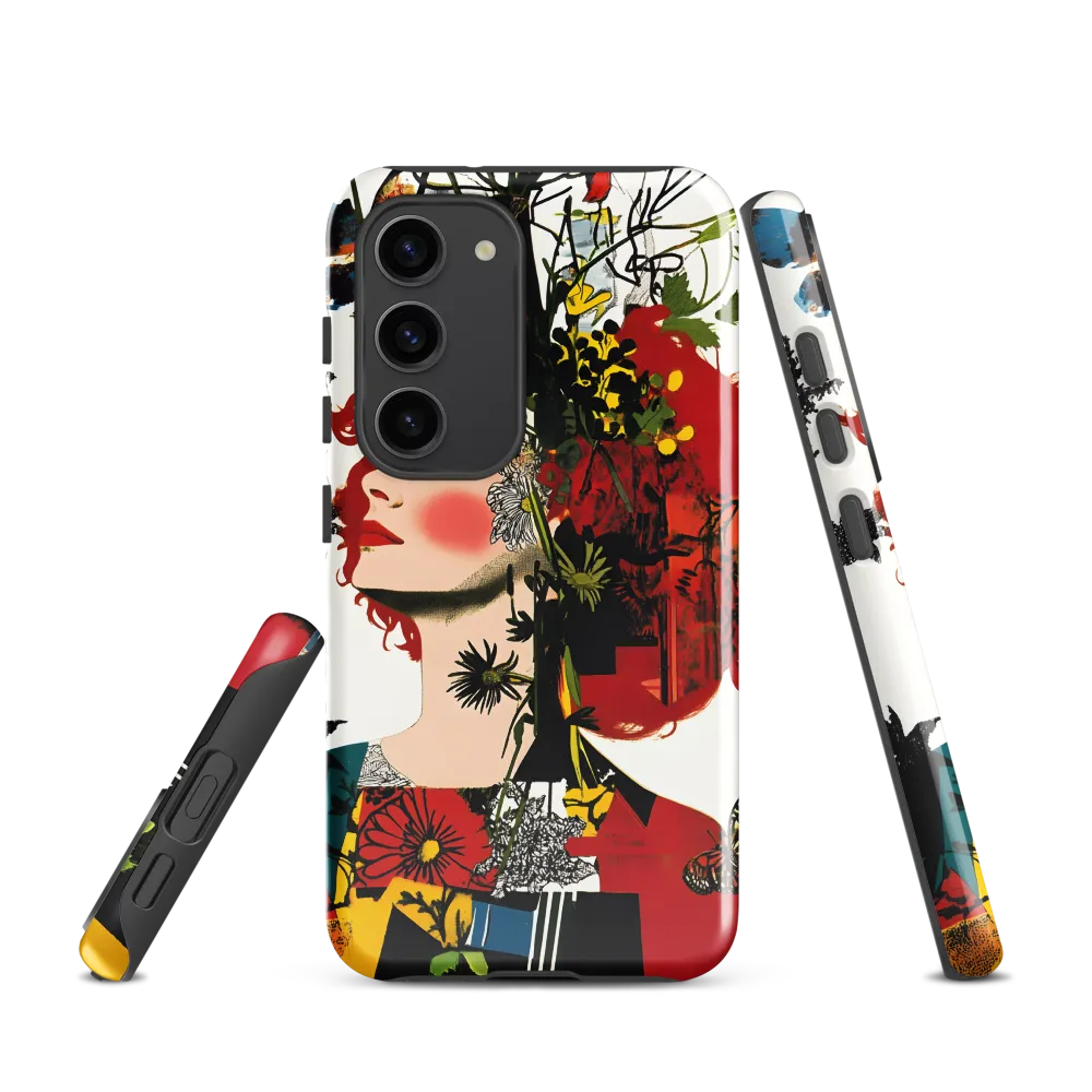 Floral Dreams | Phone Case |  S23 | Tough Case | Glossy