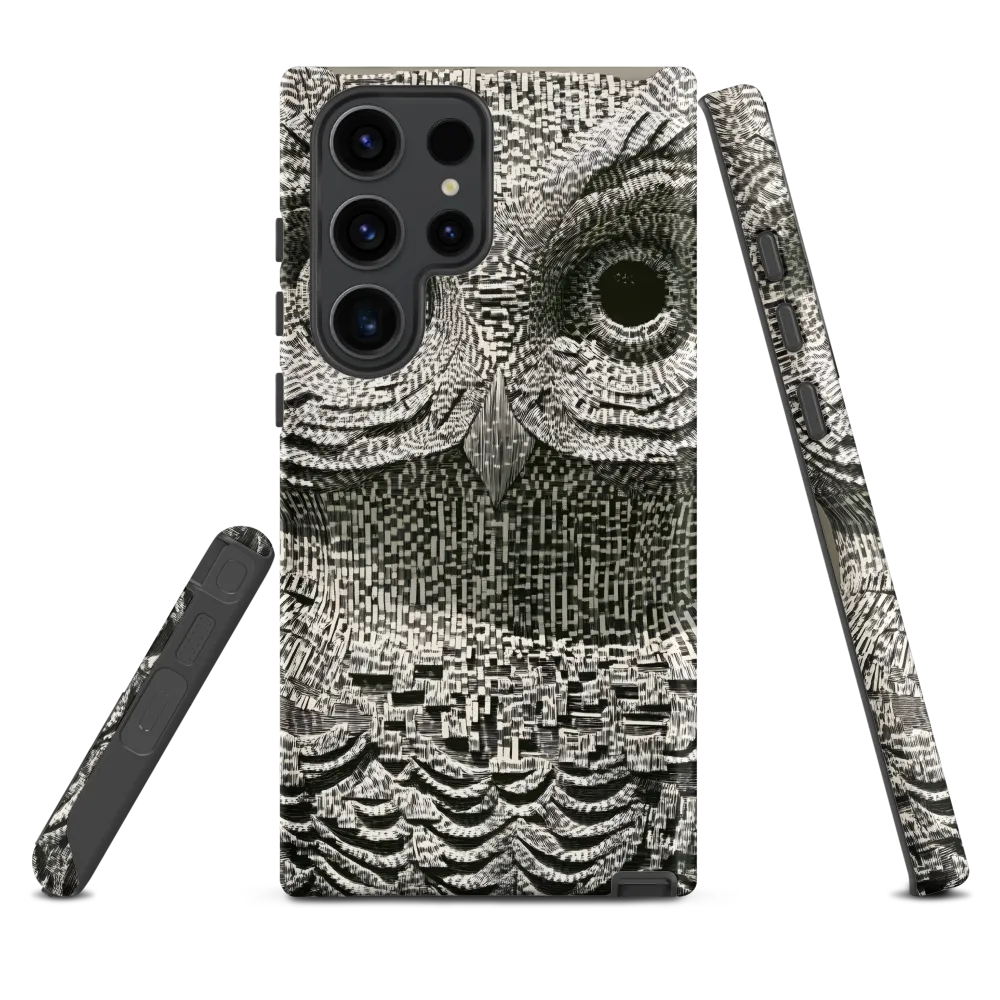 Intricate Owl of Textures