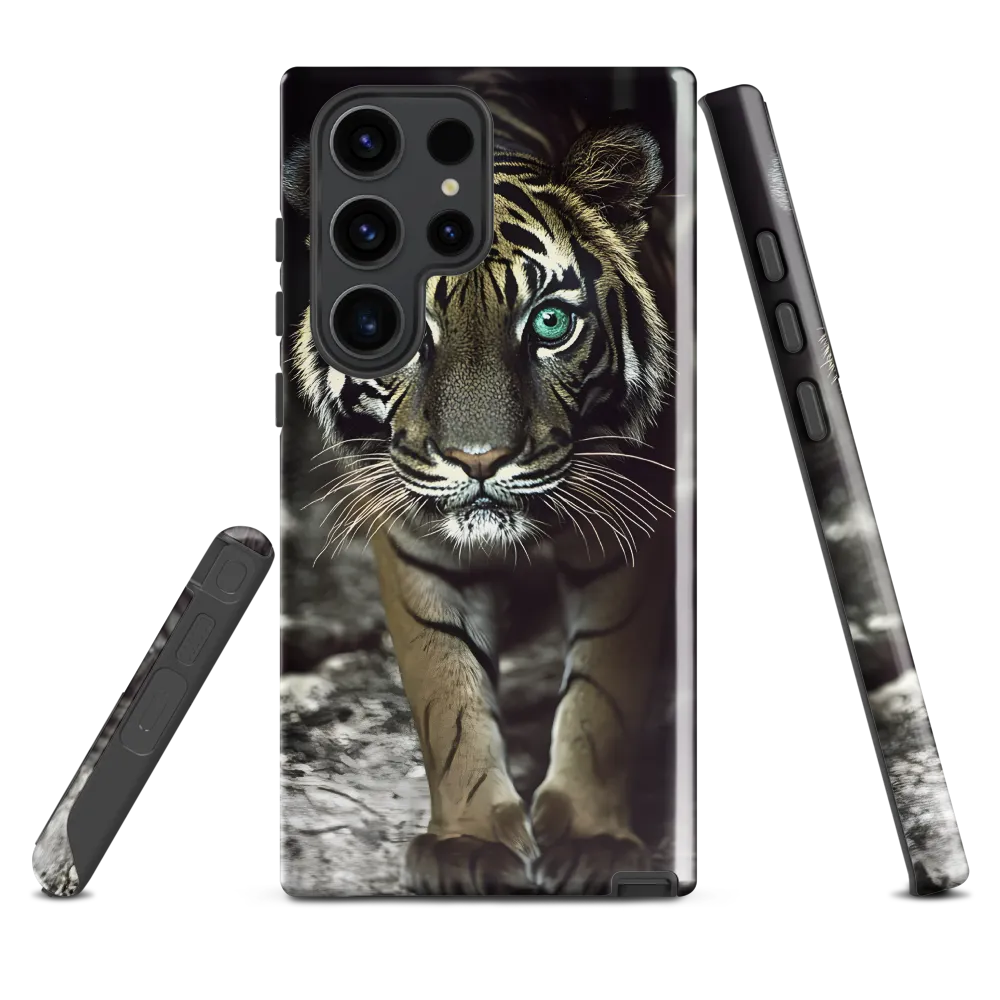 Majestic Gaze: The Tiger's Presence