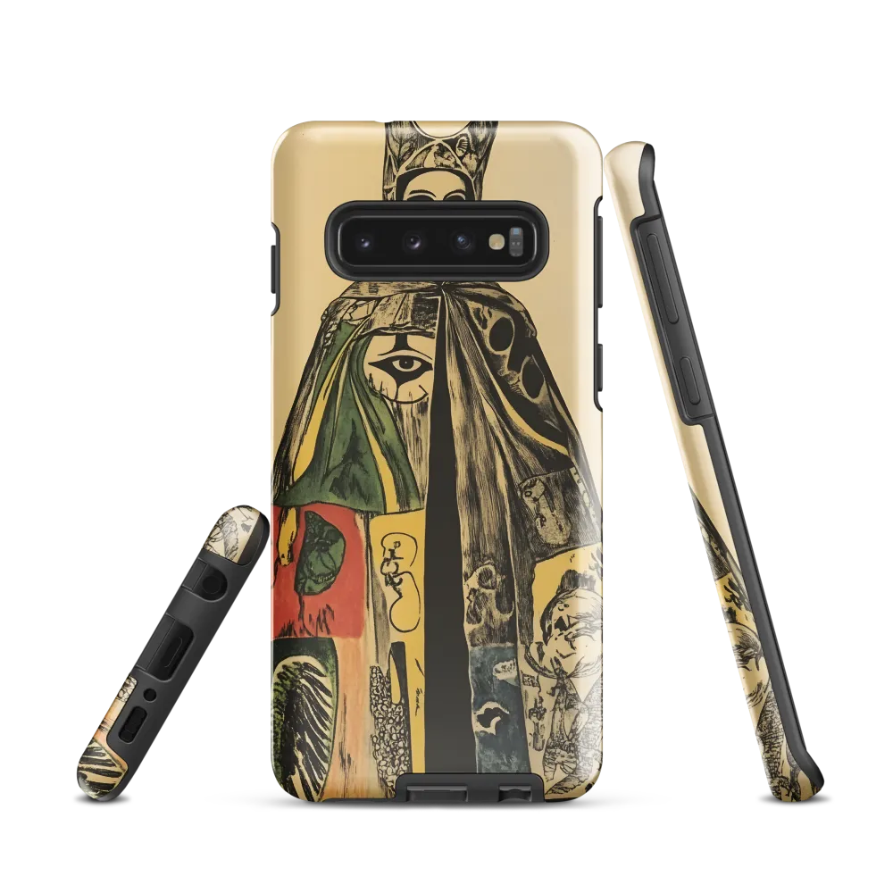 Mystical Cloak of Symbols | Phone Case |  S10 | Tough Case | Glossy