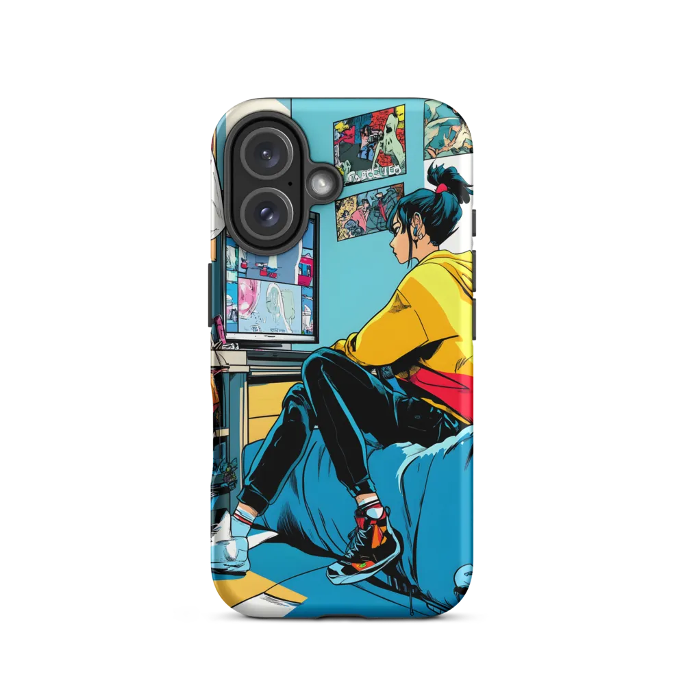 Contemplation in a Digital Space | Phone Case