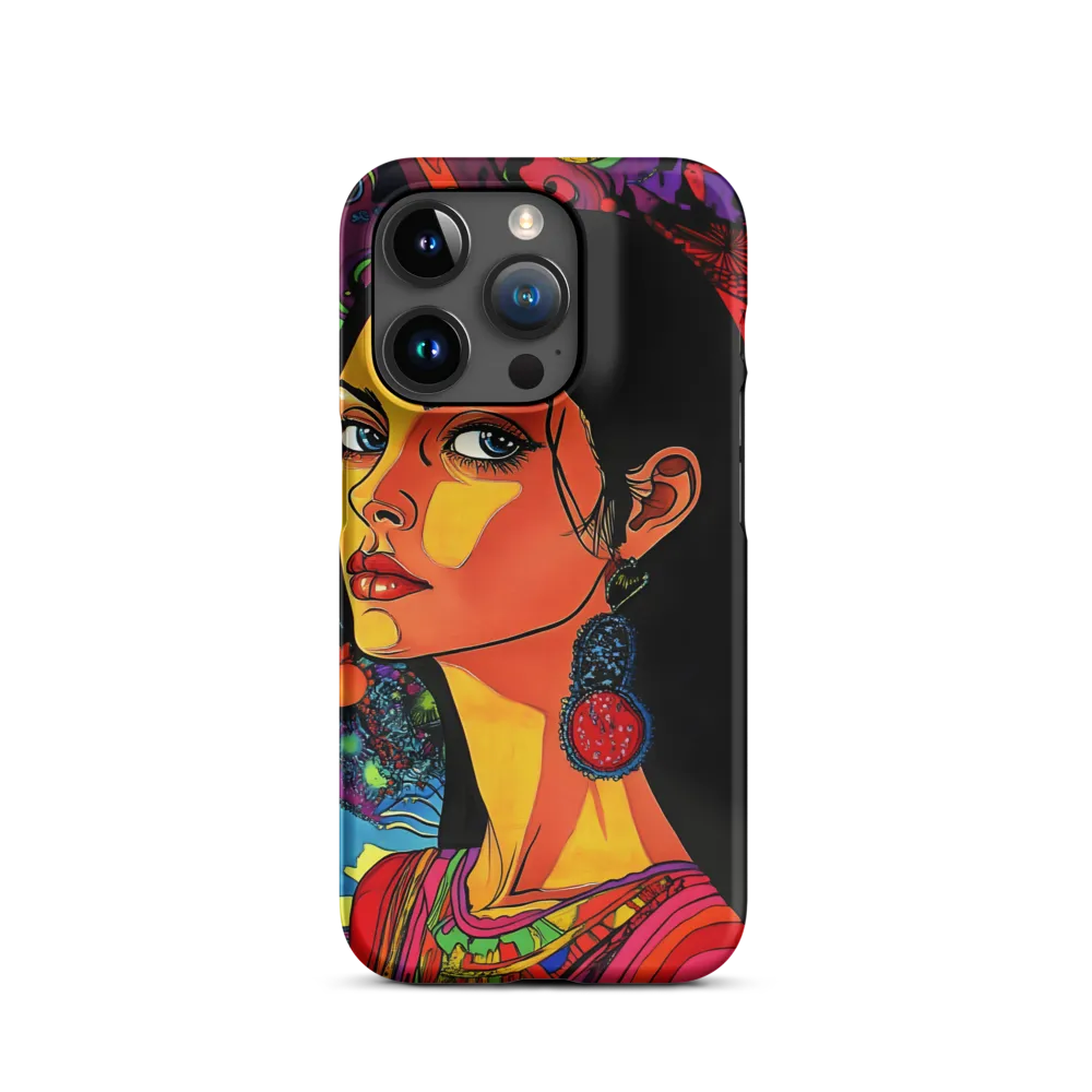 Ethereal Dreamscape in Vivid Colors | Phone Case |  15 Pro | Snap Case | Matte