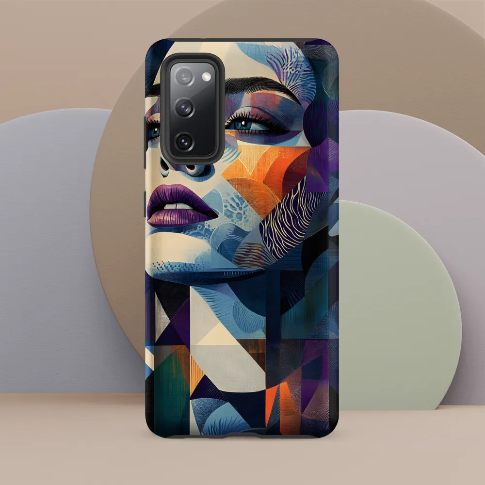 Fragmented Mystery: A Modern Portrait