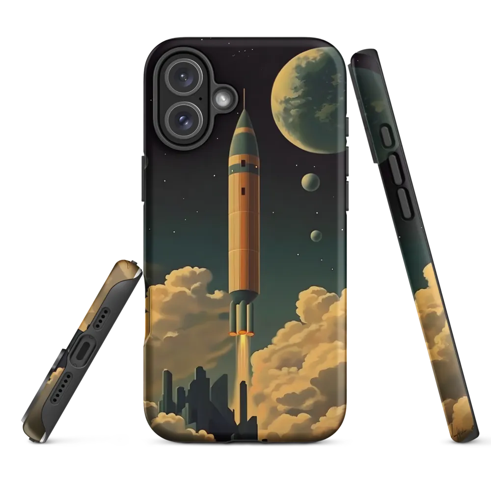Journey Through the Cosmic Frontier | Phone Case |  16 Plus | Tough Case | Matte