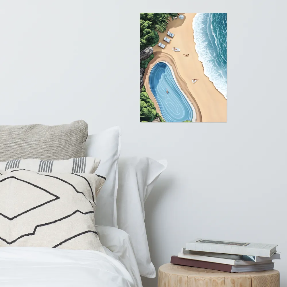 Serenity by the Shore | Poster | 16″×20″