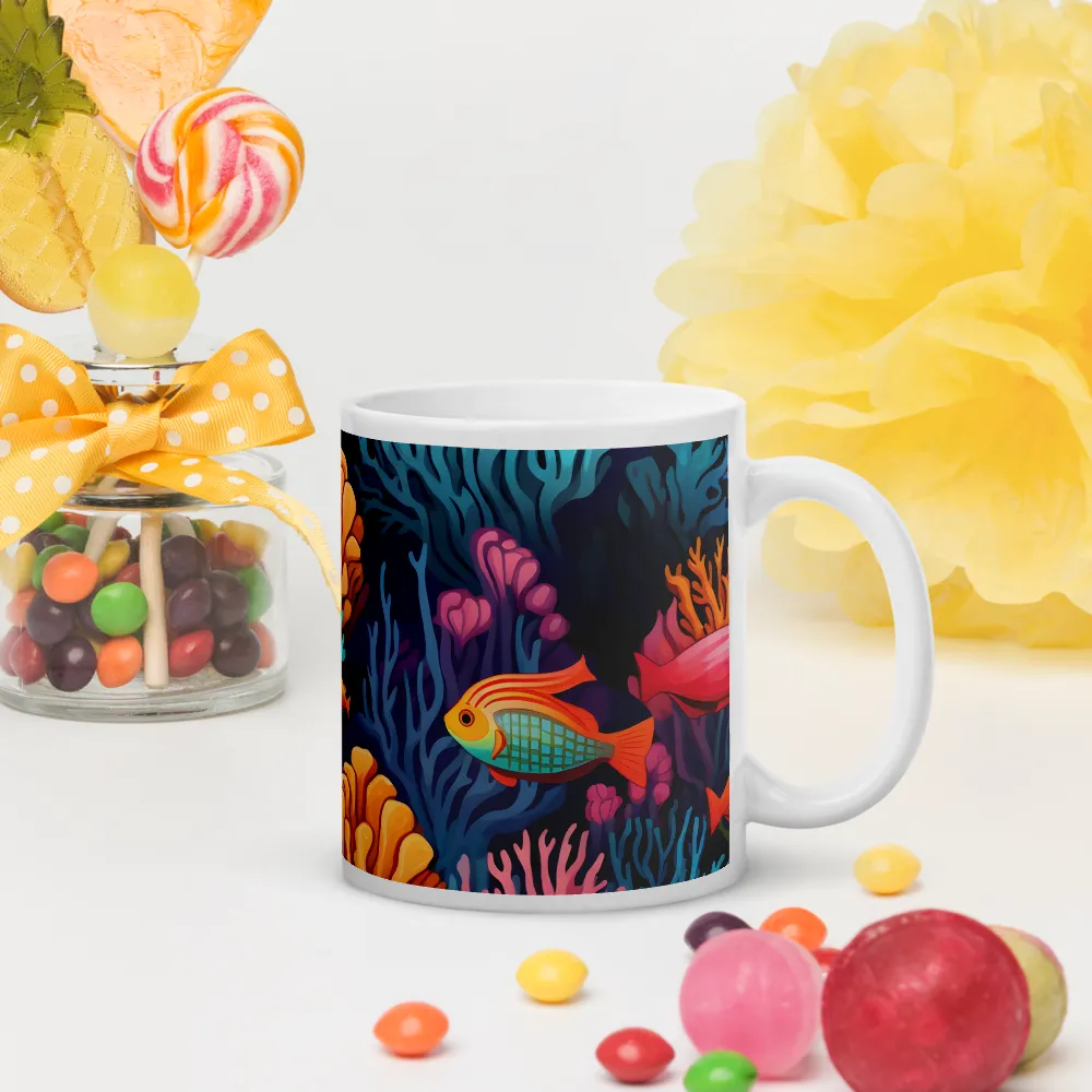 Underwater Harmony: A Coral Reef Wonderland | Mugs | Multiple Sizes & Colors