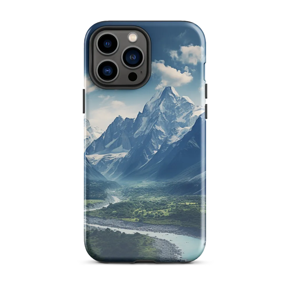 Majestic Serenity: A Landscape of Mountains and Rivers