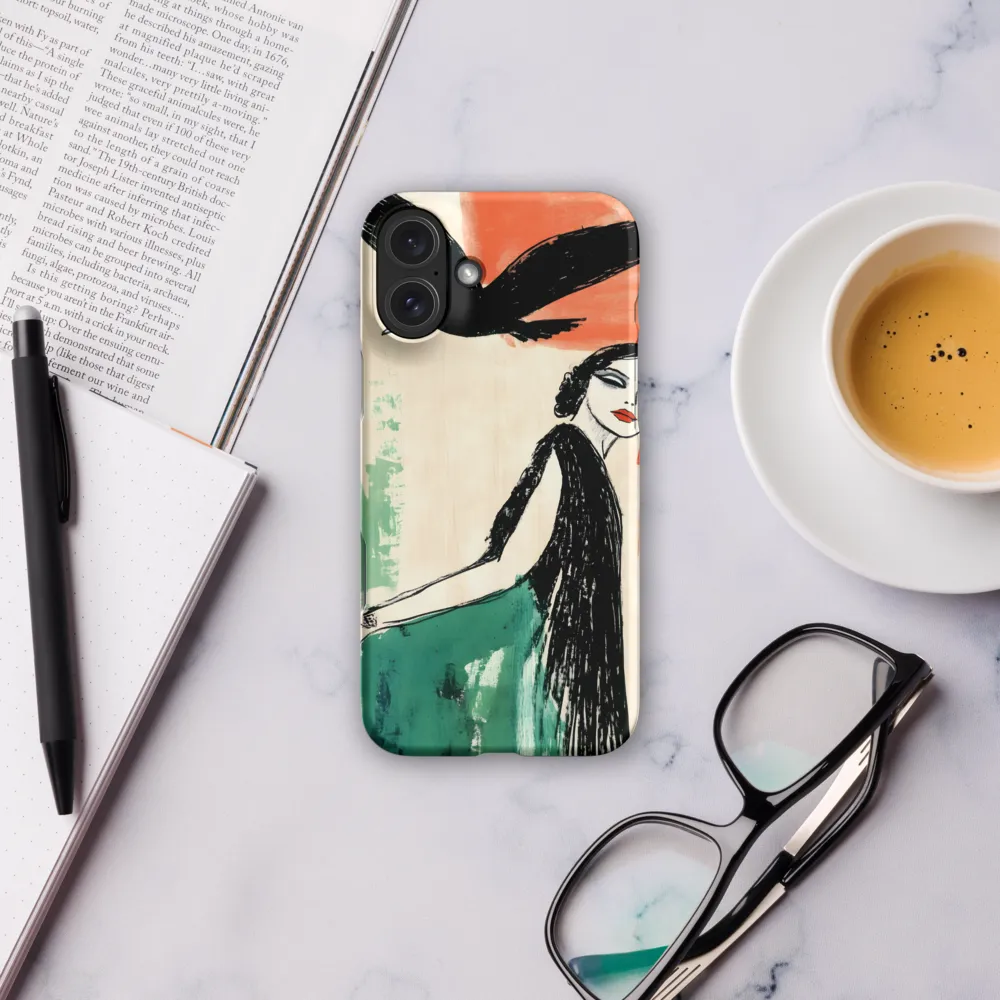 Elegance in Flight | Phone Case |  16 Plus | Snap Case | Matte