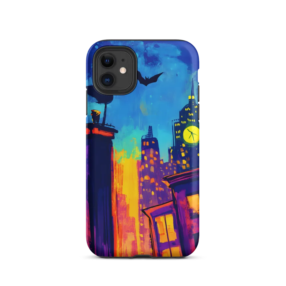 Urban Twilight: The Watchful Owl