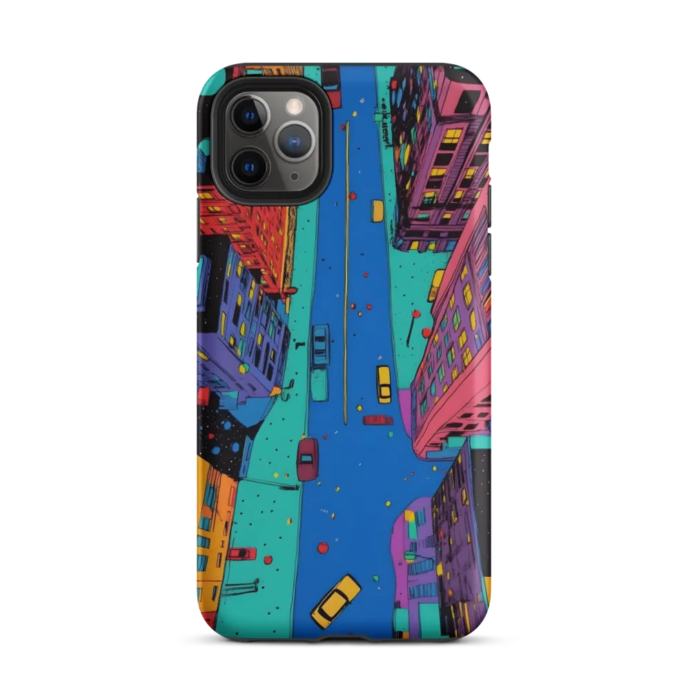 Neon Avenue from Above