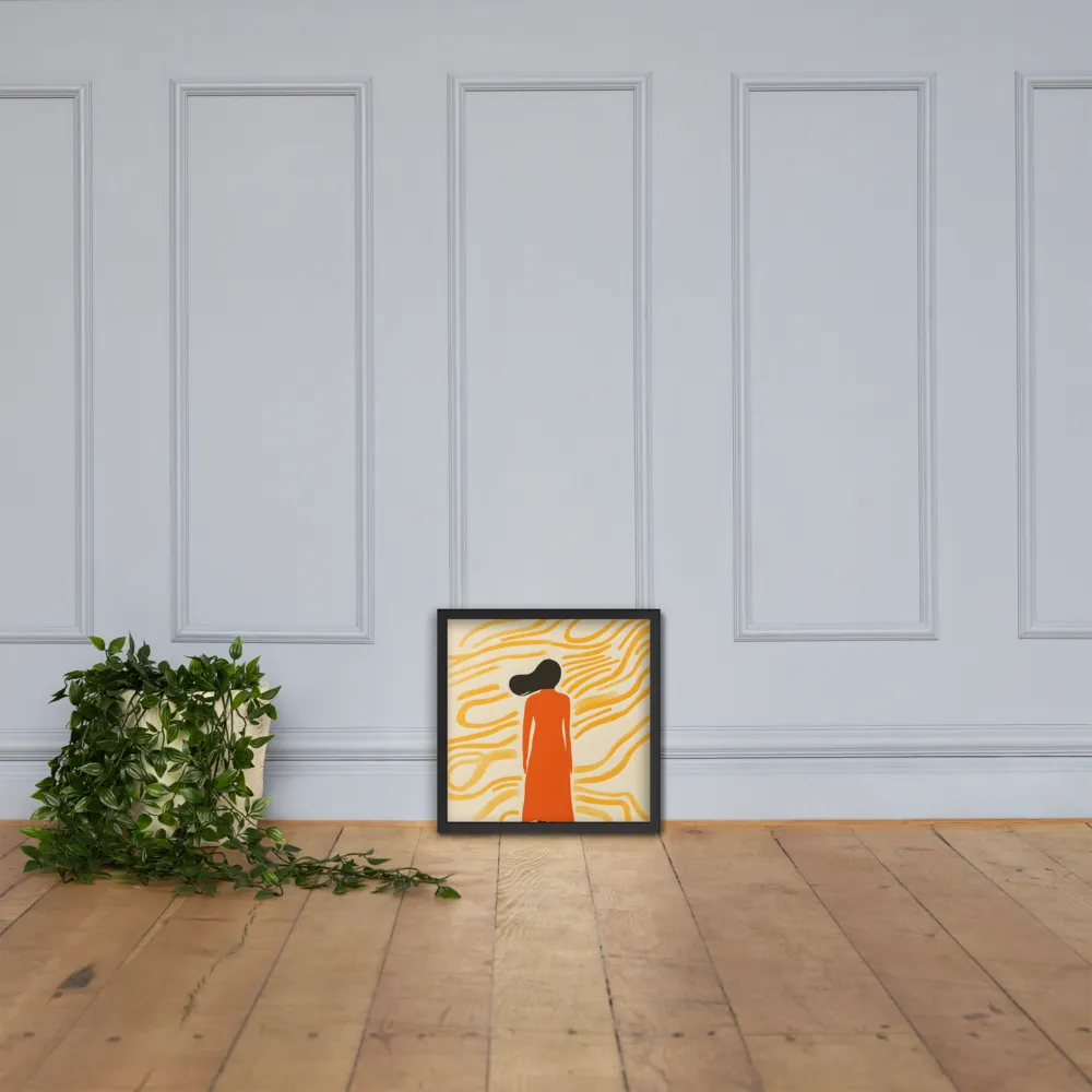 Connection to Serenity | Poster with Black Frame | 16″×16″