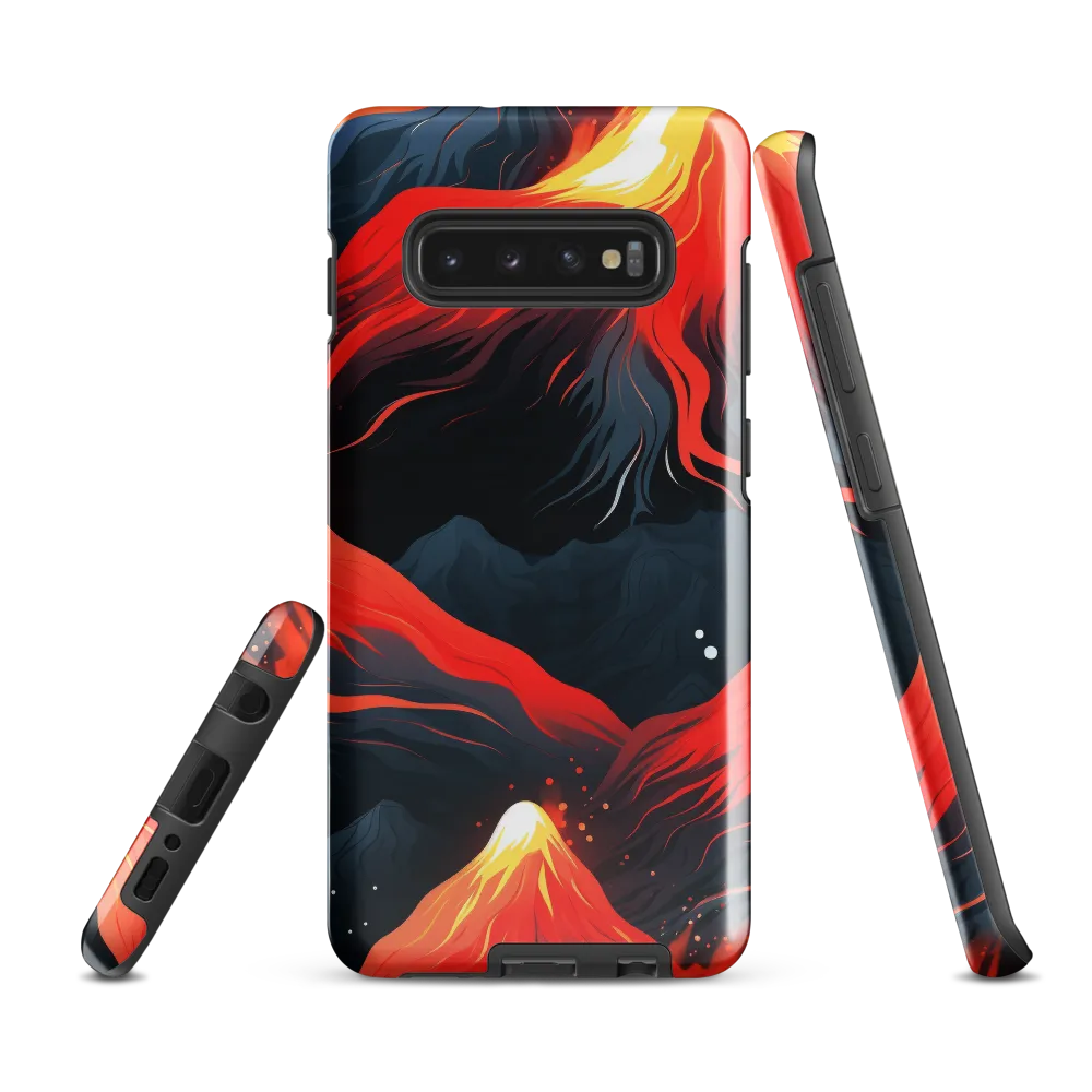 Eruption of Colors | Phone Case |  S10 Plus | Tough Case | Glossy