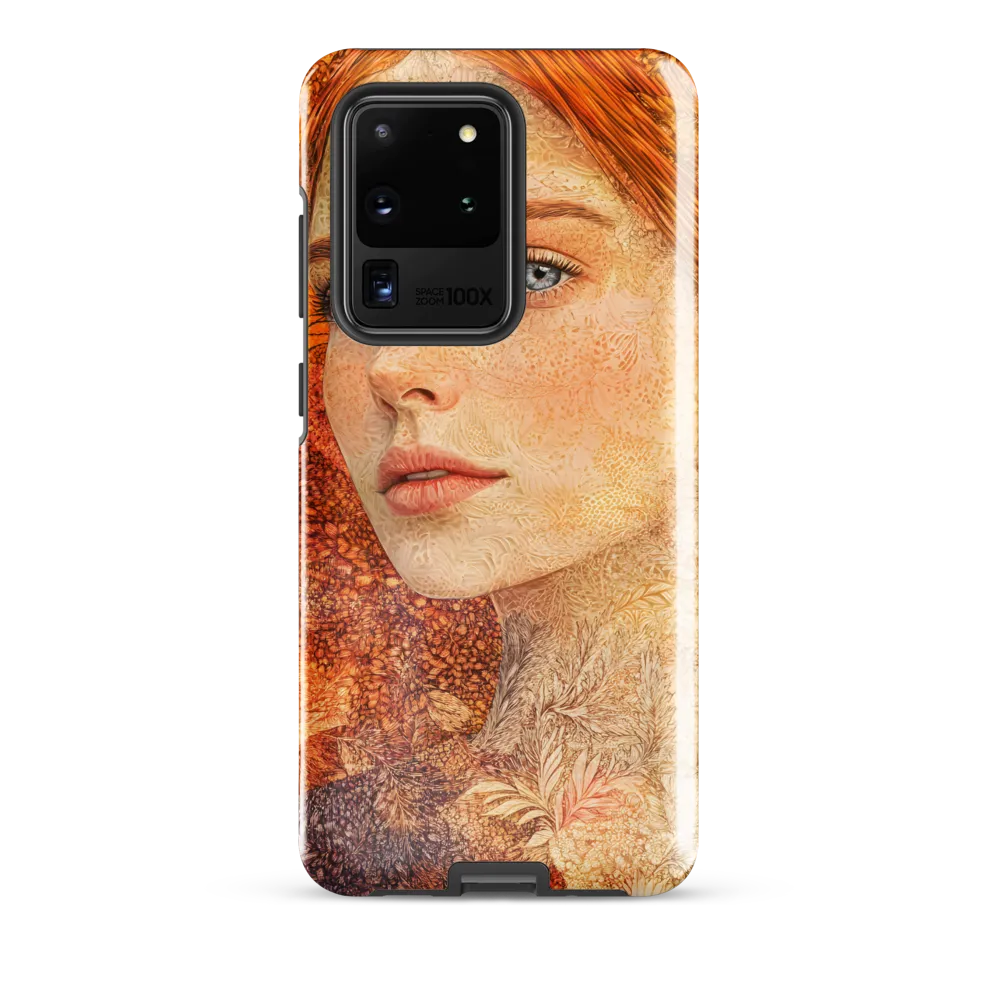 Embracing Autumn's Glow | Phone Case |  S20 Ultra | Tough Case | Glossy