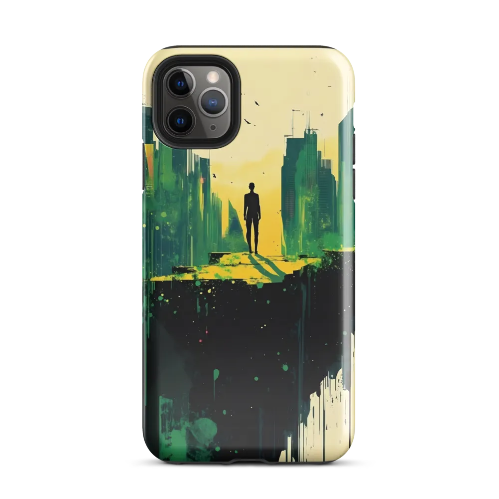 Ethereal Solitude in an Urban Landscape | Phone Case |  11 Pro Max | Tough Case | Glossy