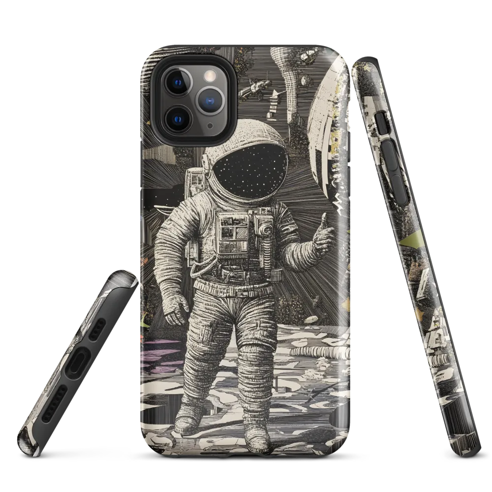 Beyond the Stars: The Astronaut's Voyage | Phone Case |  11 Pro Max | Tough Case | Glossy