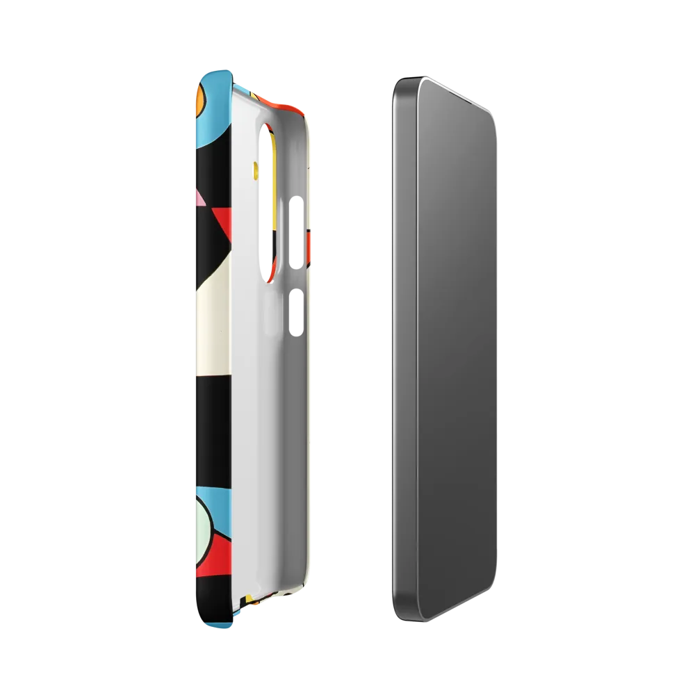 The Play of Shapes | Phone Case |  S24 | Snap Case | Matte