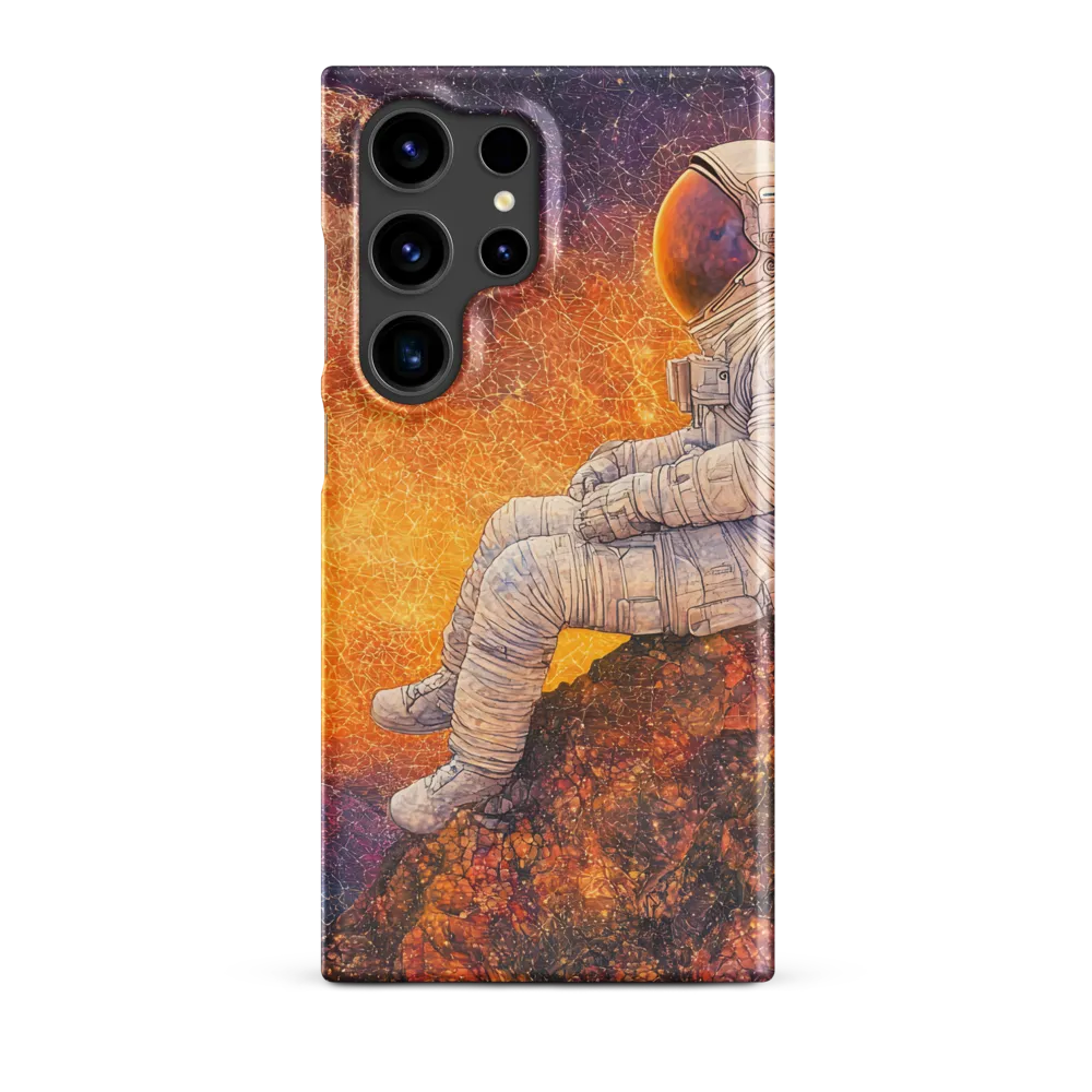 Cosmic Contemplation | Phone Case |  S24 Ultra | Snap Case | Matte