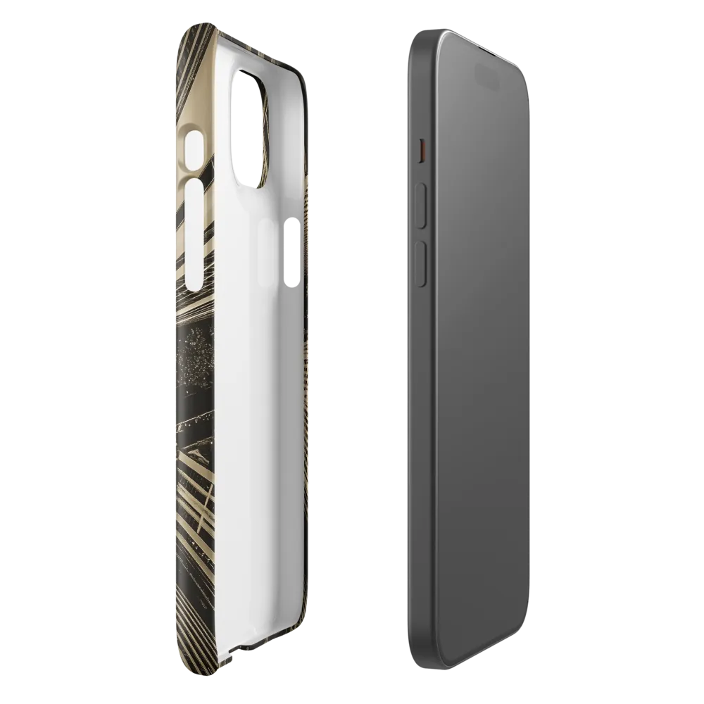 Urban Symphony: Aerial Perspective of City Life | Phone Case |  15 Plus | Snap Case | Glossy