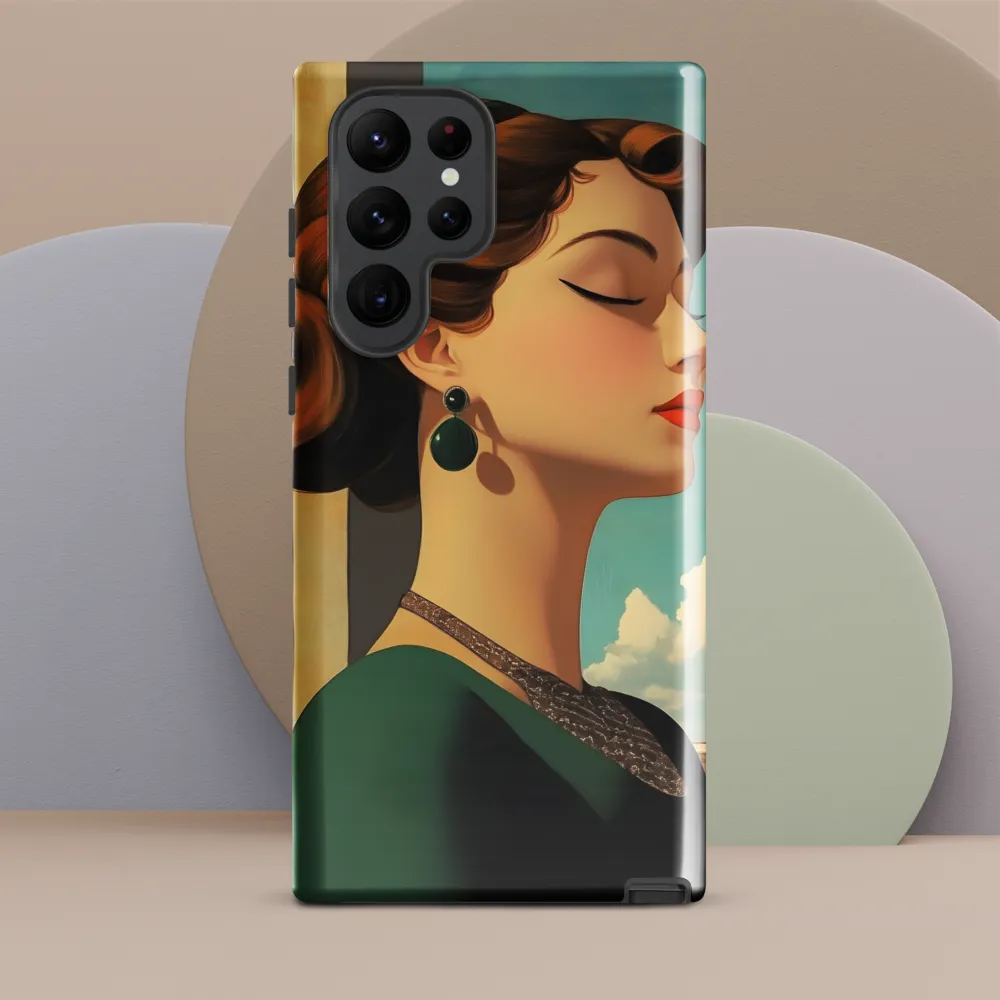 Elegance in Art Deco: A Portrait of Grace