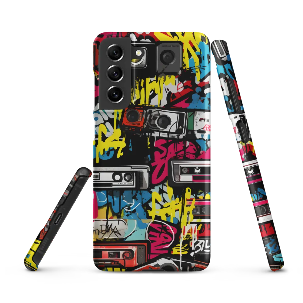 Urban Nostalgia: A Retro Cassette Explosion