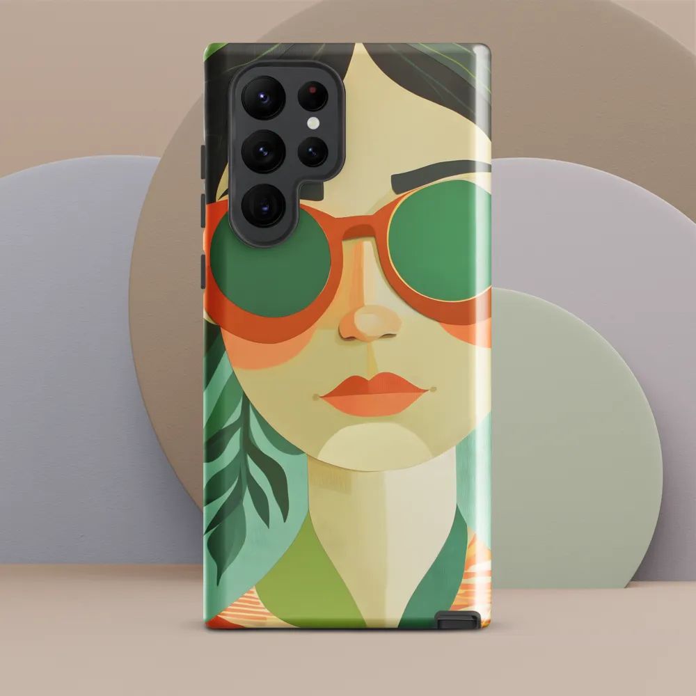 Bold Serenity: A Modern Portrait