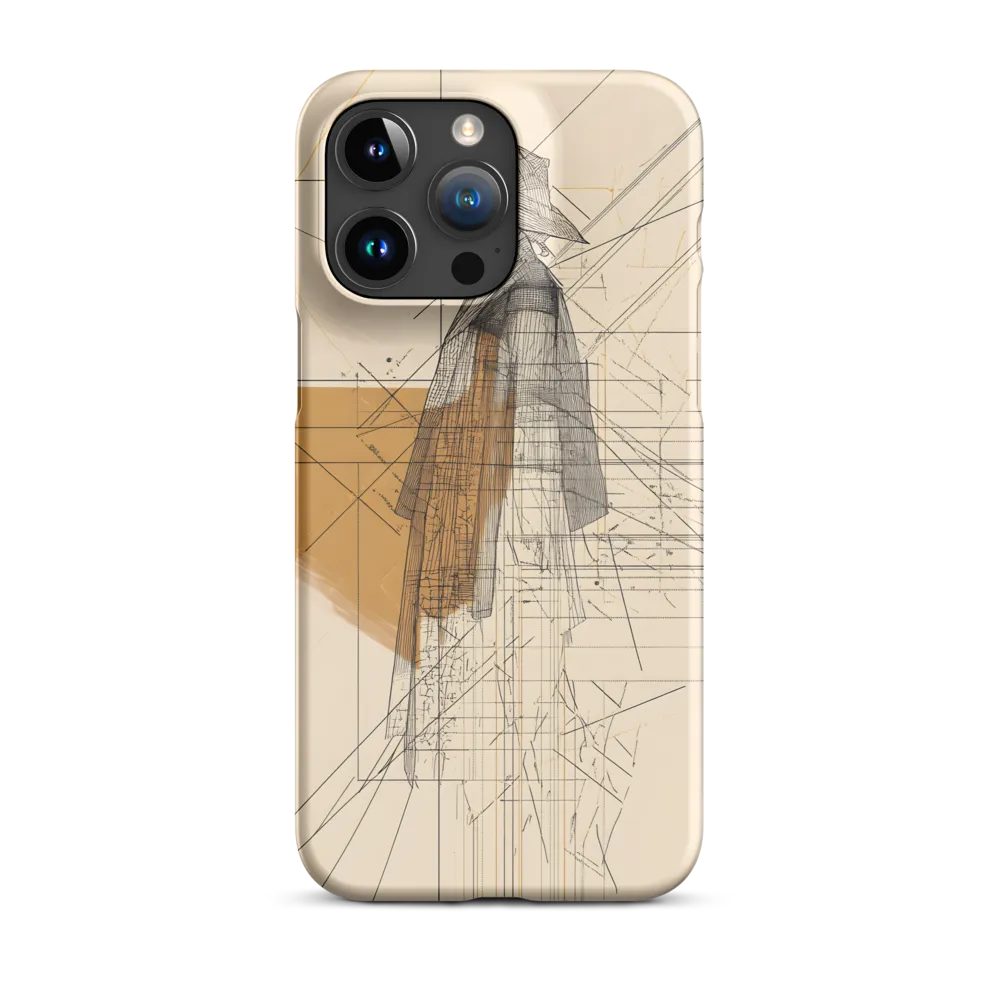 Abstract Profile: A Minimalist Exploration | Phone Case |  15 Pro Max | Snap Case | Matte