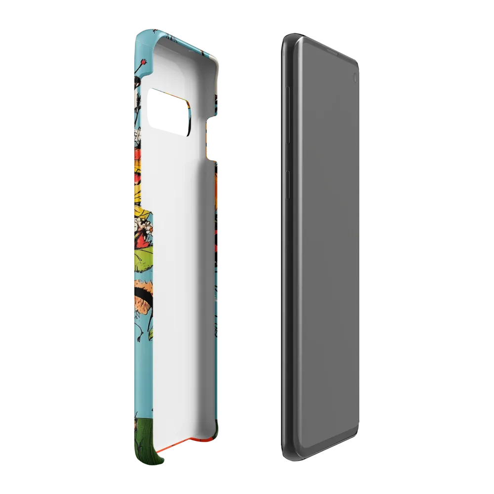 Whimsical Bloom | Phone Case |  S10 Plus | Snap Case | Matte