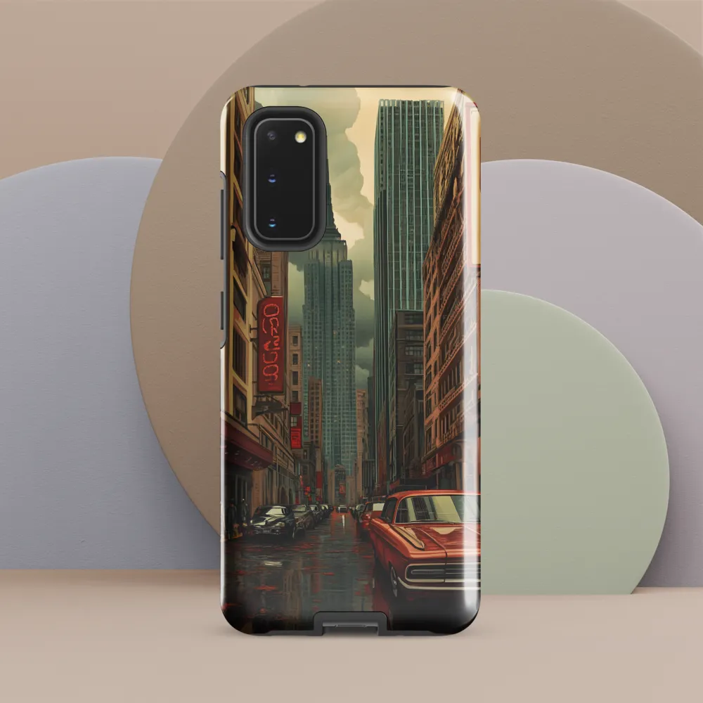 Nostalgic Cityscape: Reflections of a Forgotten Era