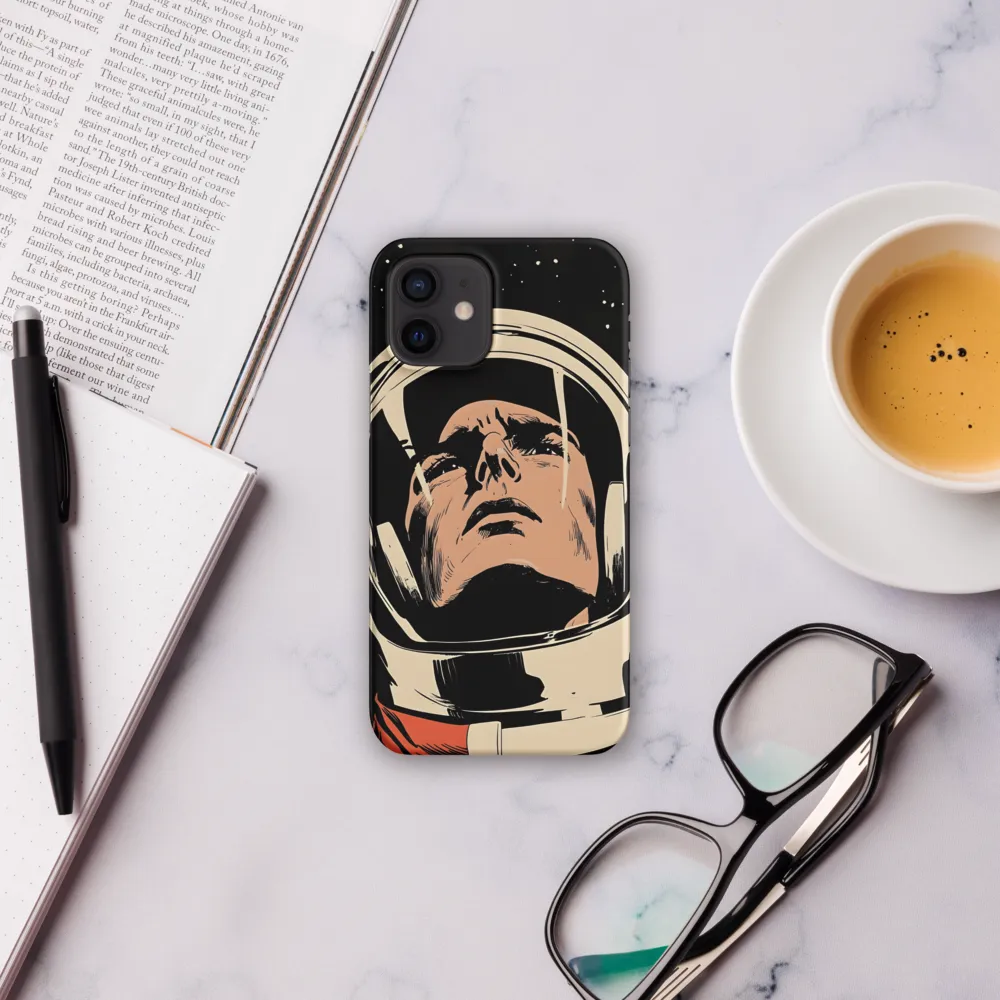 Gaze of the Astronaut | Phone Case |  12 | Snap Case | Matte