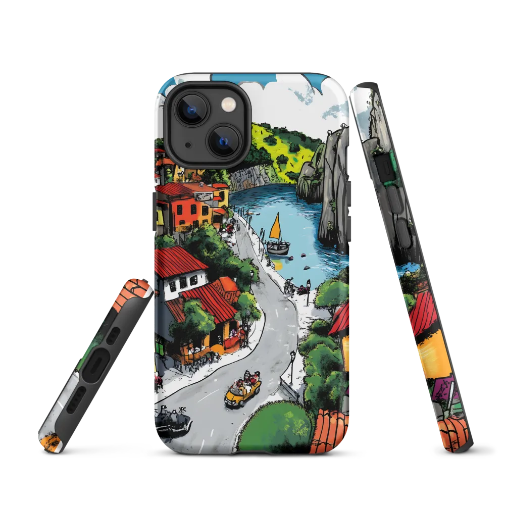 Whimsical Village by the Water