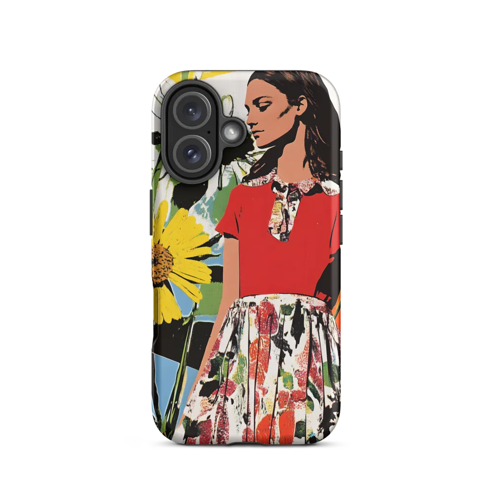 Floral Symphony in Red | Phone Case