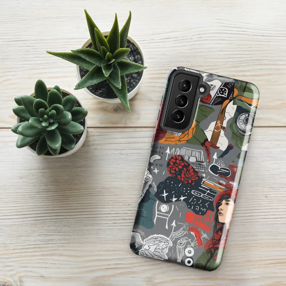 Enigmatic Whispers of Nature | Phone Case |  S21 | Tough Case | Glossy