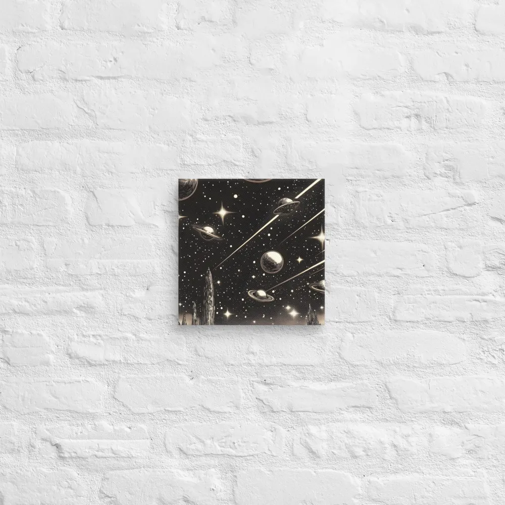 Celestial Reverie | Canvas | 10″×10″