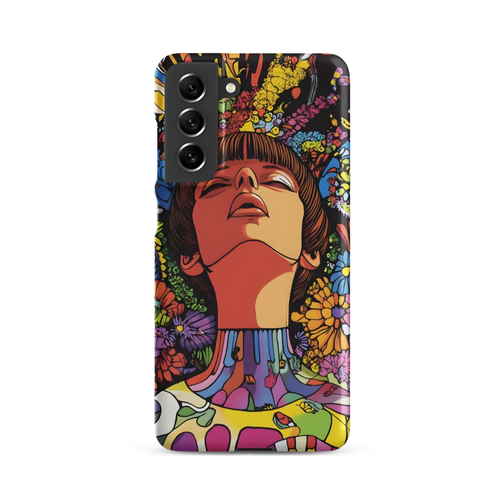 Vibrant Ecstasy: A Psychedelic Portrait