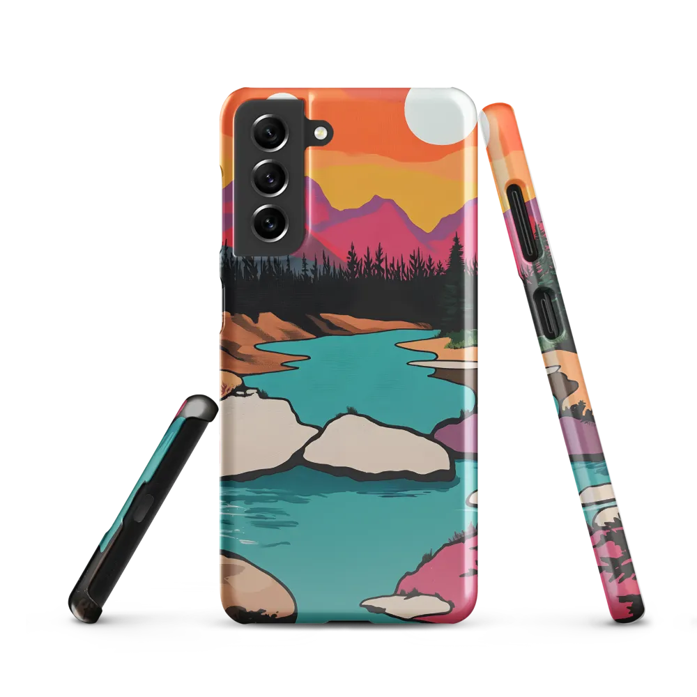 Dual Suns Over Serene Waters
